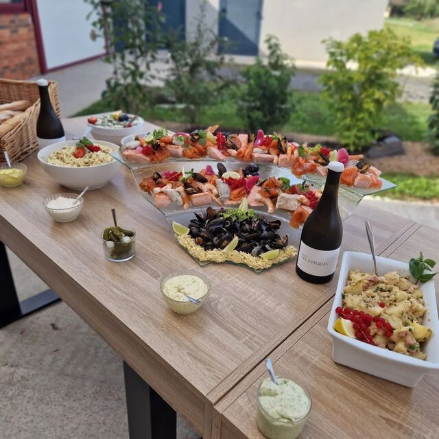 Exemple de Buffet Froid Traiteur.