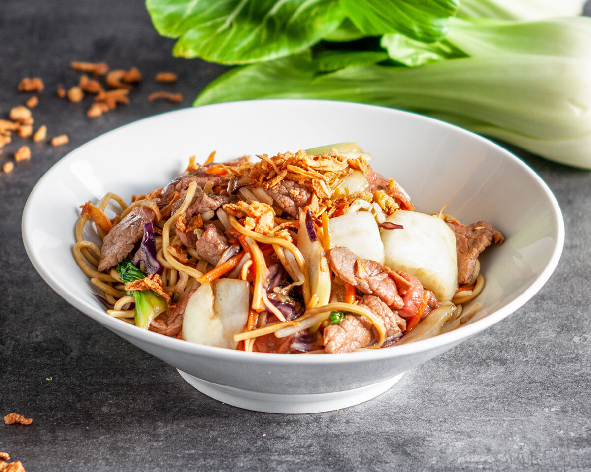 Nouilles khmer sautées 12€