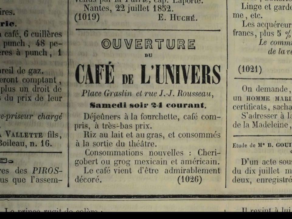 Ouverture du 24 Juillet 1852