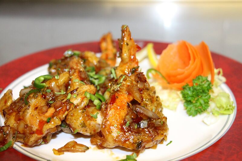 Sweet chilli crevettes