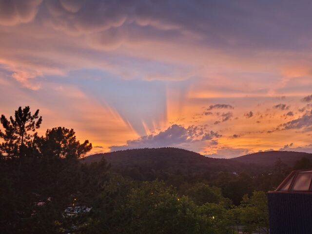 Abenstimmung im Taunus
