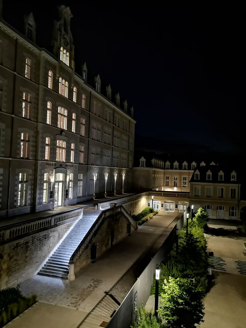 La vue en terrasse le soir autour d'un verre ou d'un repas😊