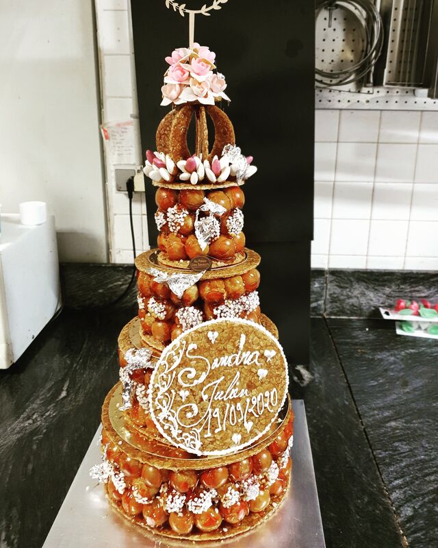 Pièce Montée choux 