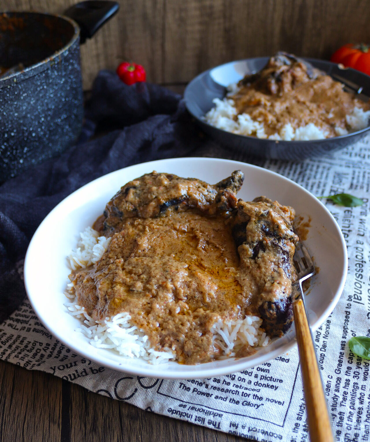 Sauce d'arachide grillée (MAFFE)