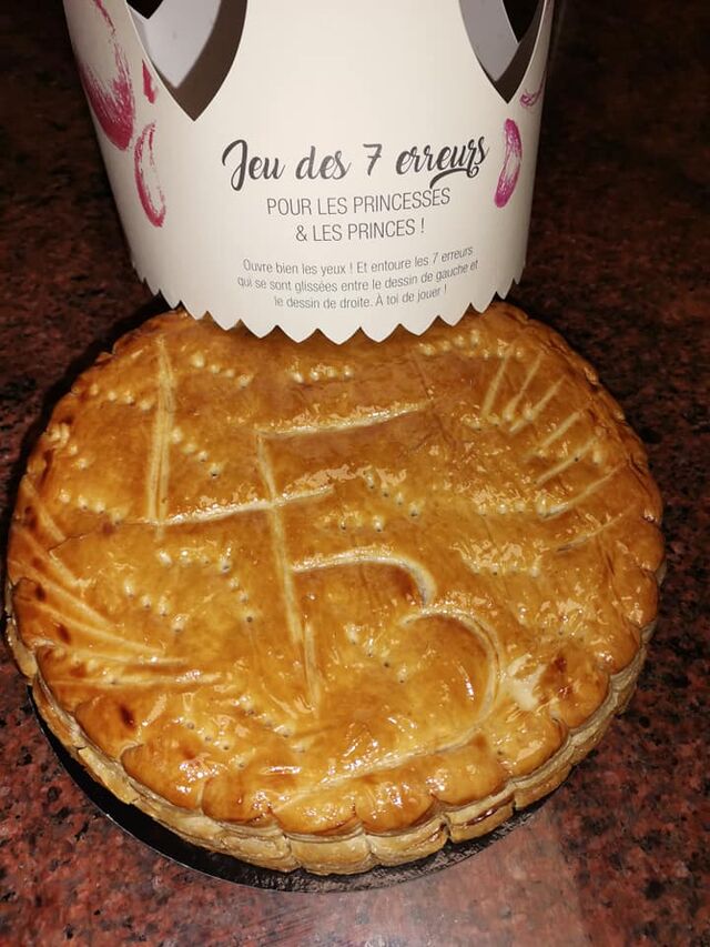 Galette frangipane.