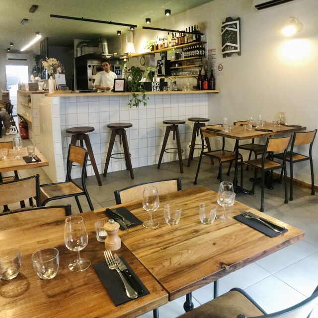 Notre petit restaurant!
(Nossa Pizzeria Sète)