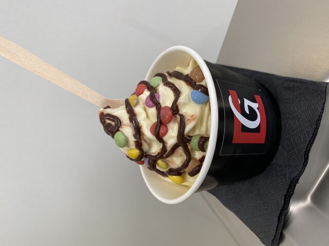 SUNDAE VÀILLE SMARTIES , chocolat maison 