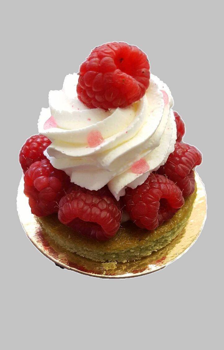 La tartelette aux framboises