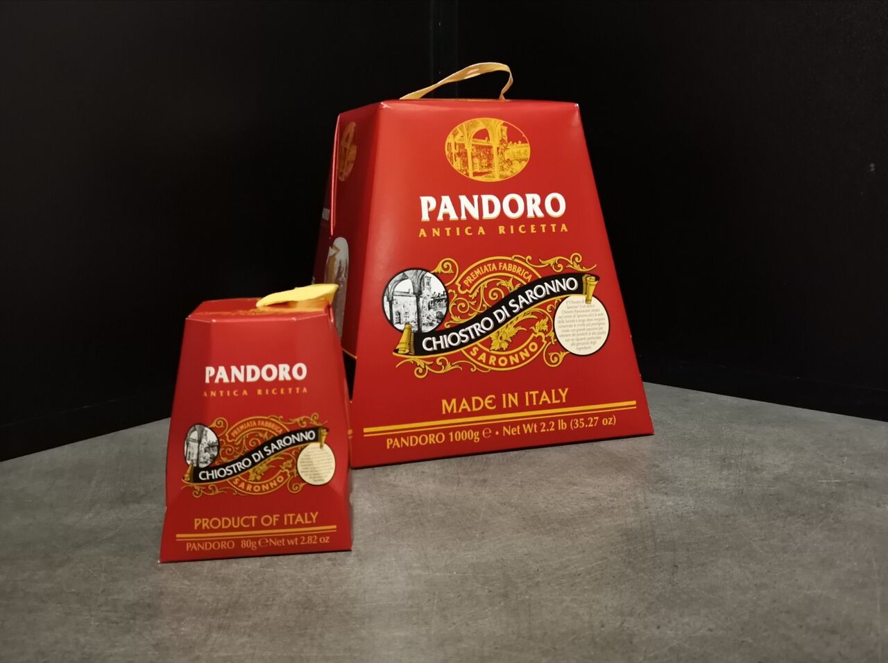 Pandoro 80g=3.70€ / 1kg=21.90€ 