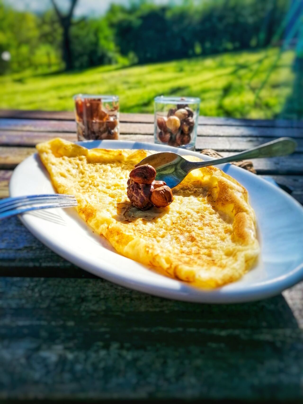 Crêpe au chocolat maison