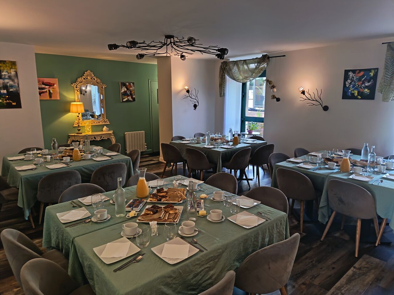 Salle pour les gouters