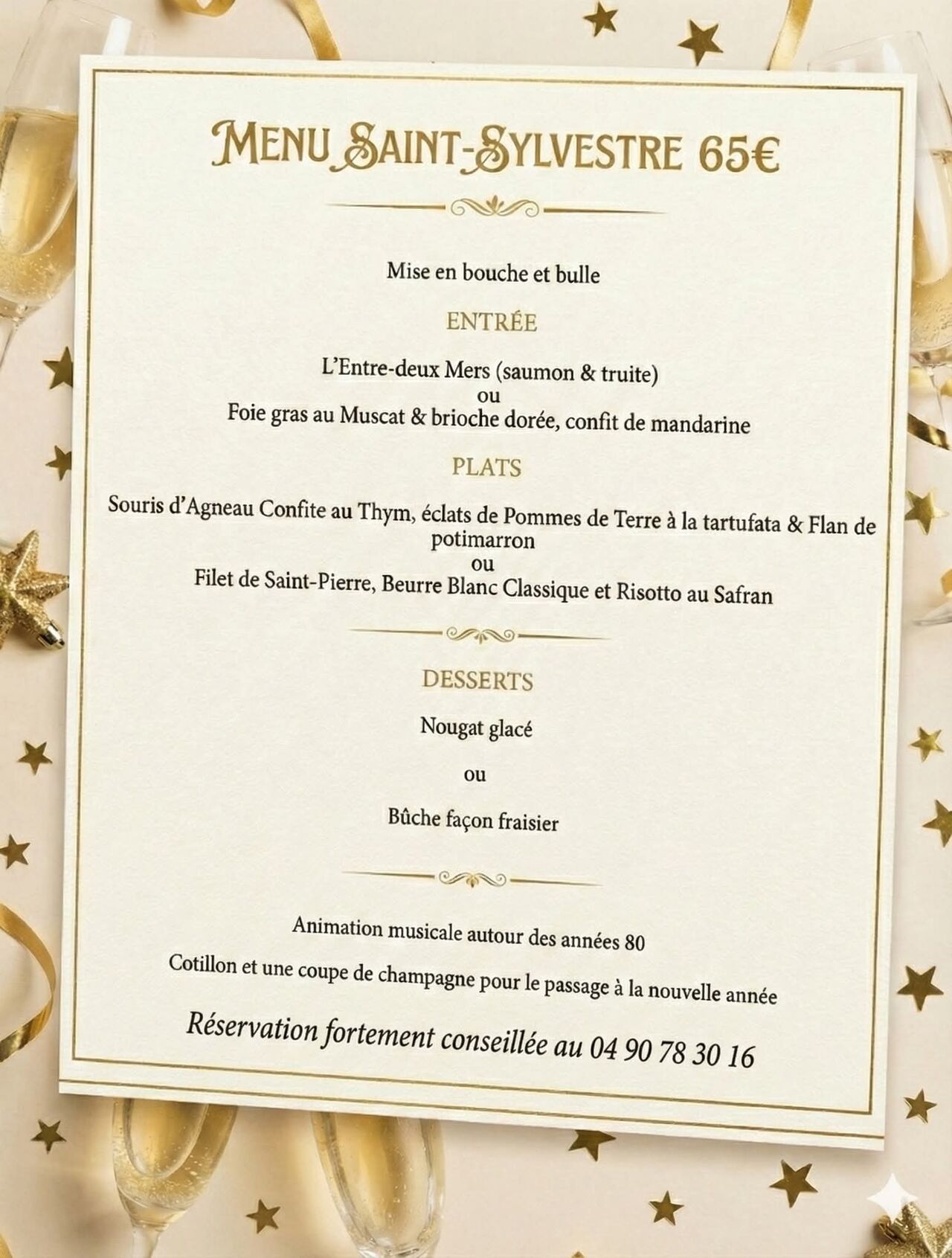 Réveillon Saint-Sylvestre