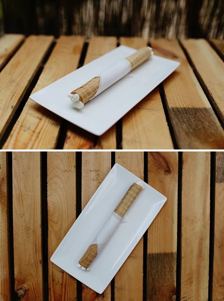 Rurka z bitą śmietaną 