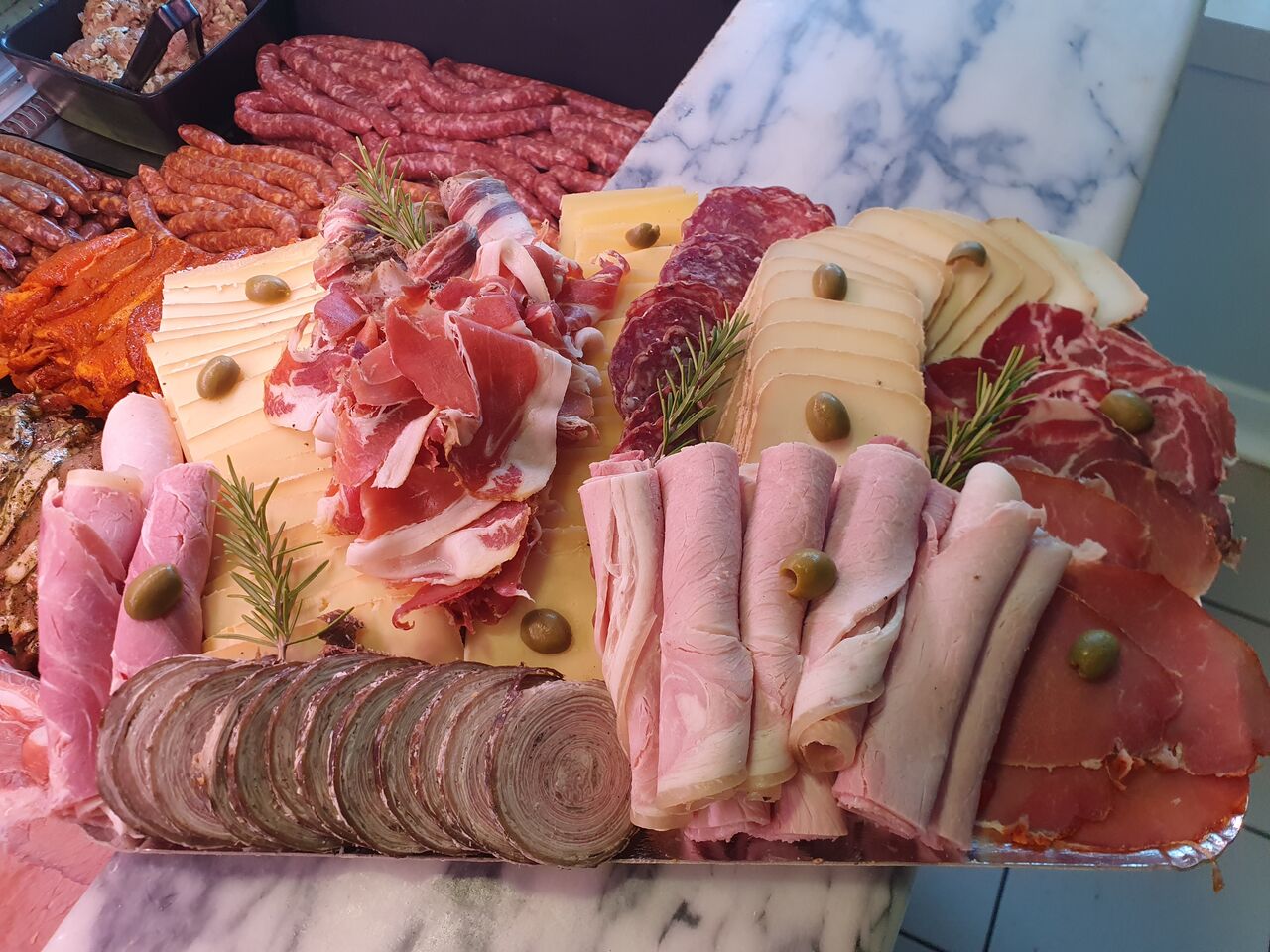 Plateau Charcuterie et Fromage
