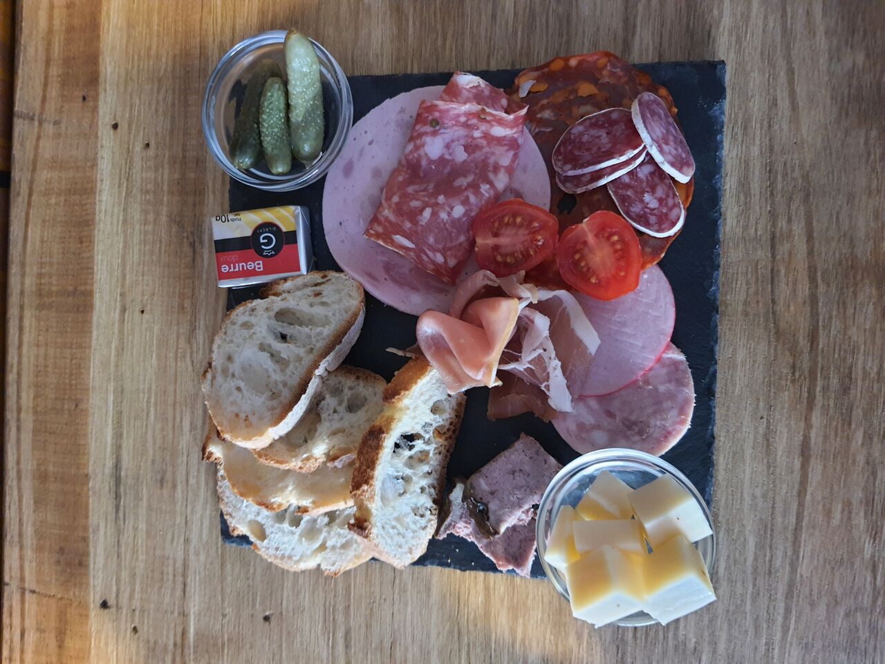 Planche 1p charcuterie on fait aussi 2p ou 4p 