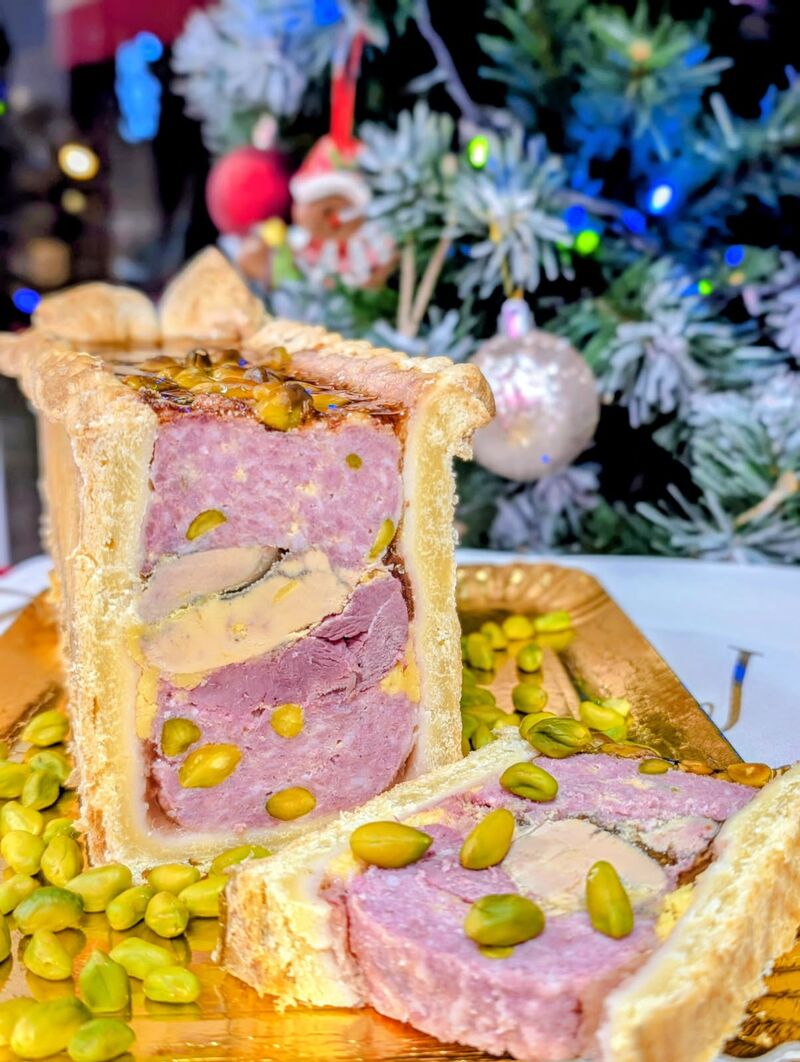 pâté croute de noël 