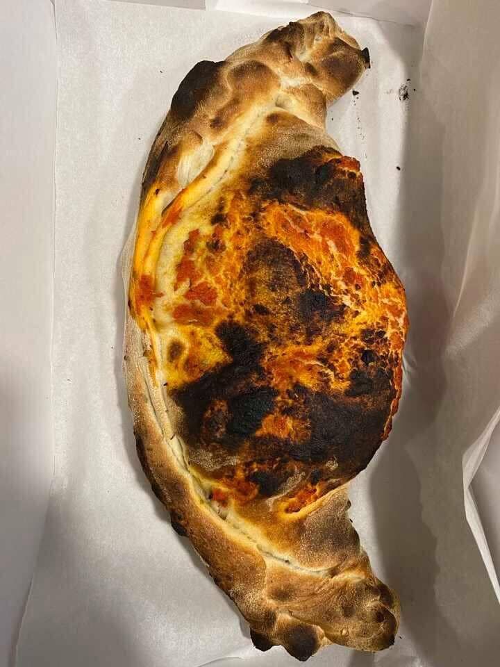 La délicieuse calzone du chef Danilo