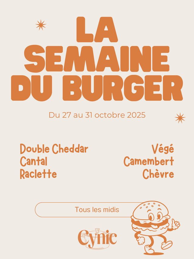 Semaine BURGER