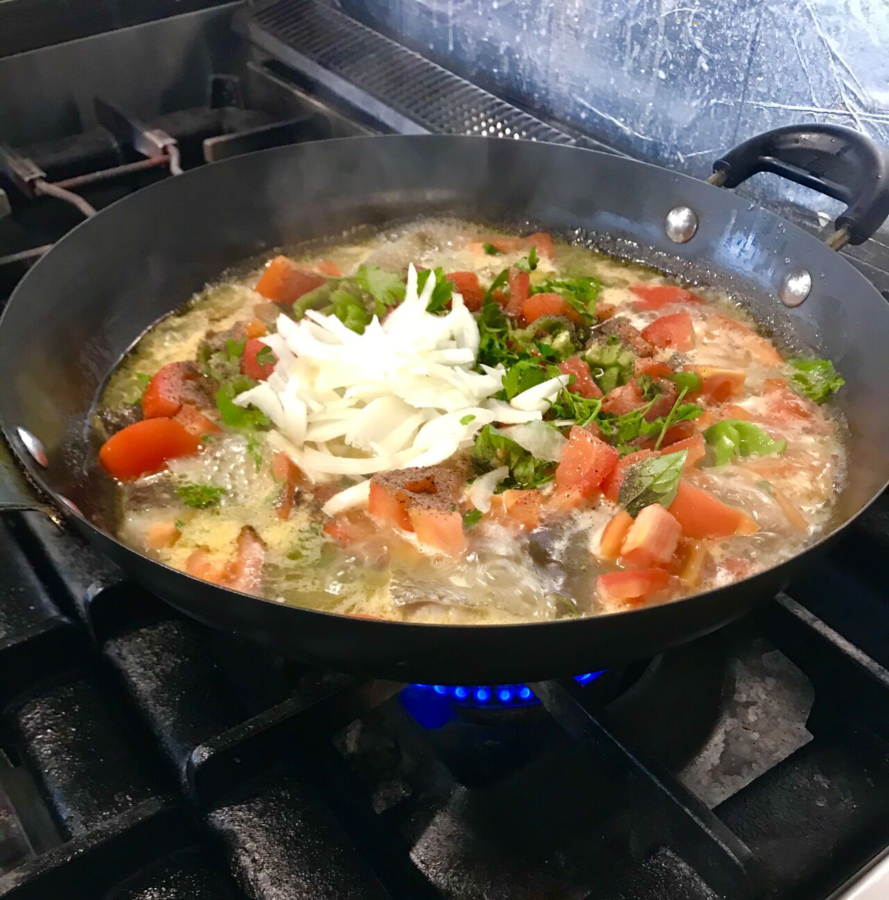 Bacalao a la italiana