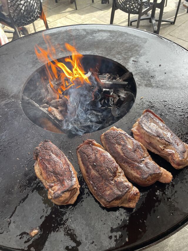 Brasero magret de canard