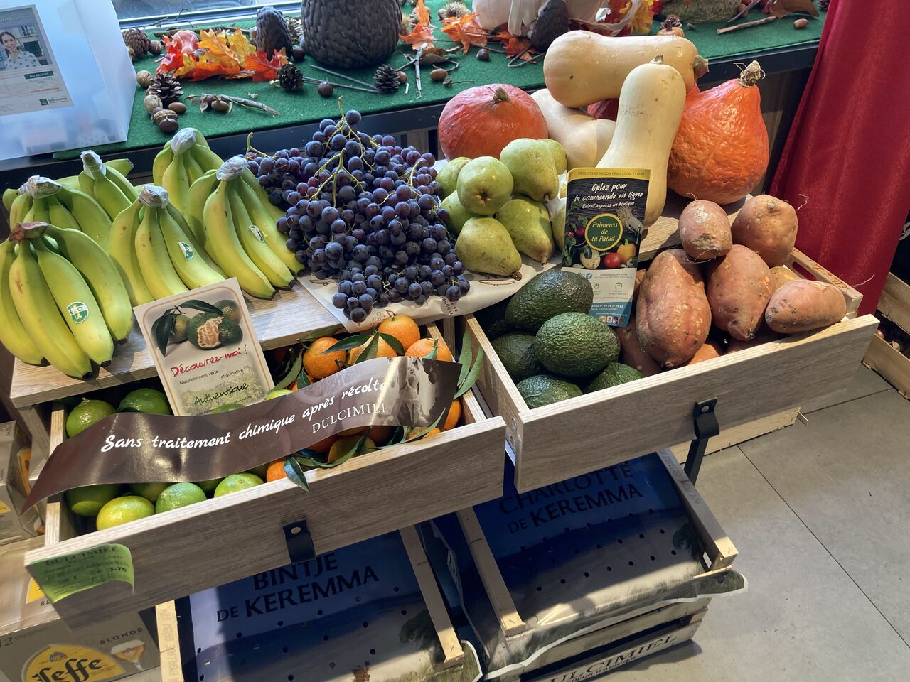 Fruits et légumes de saison