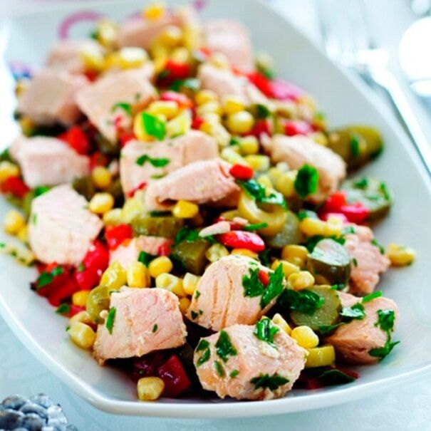 Balık Salatası - Fish Salad