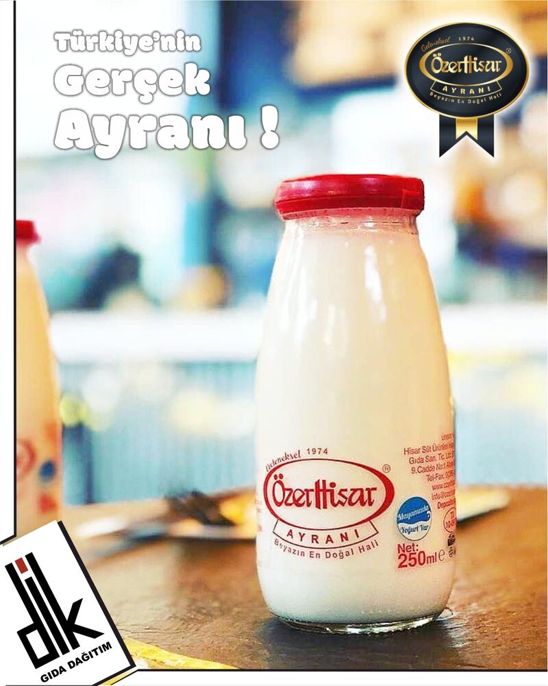 Kocaeli'de ayran Dik Gıda dan alınır.