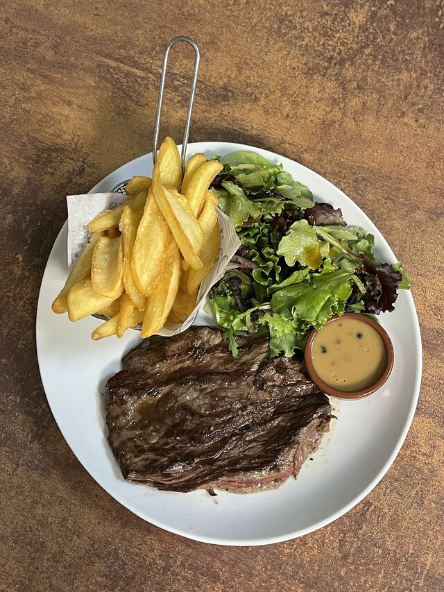 Bavette d'Aloyau sauve au poivre