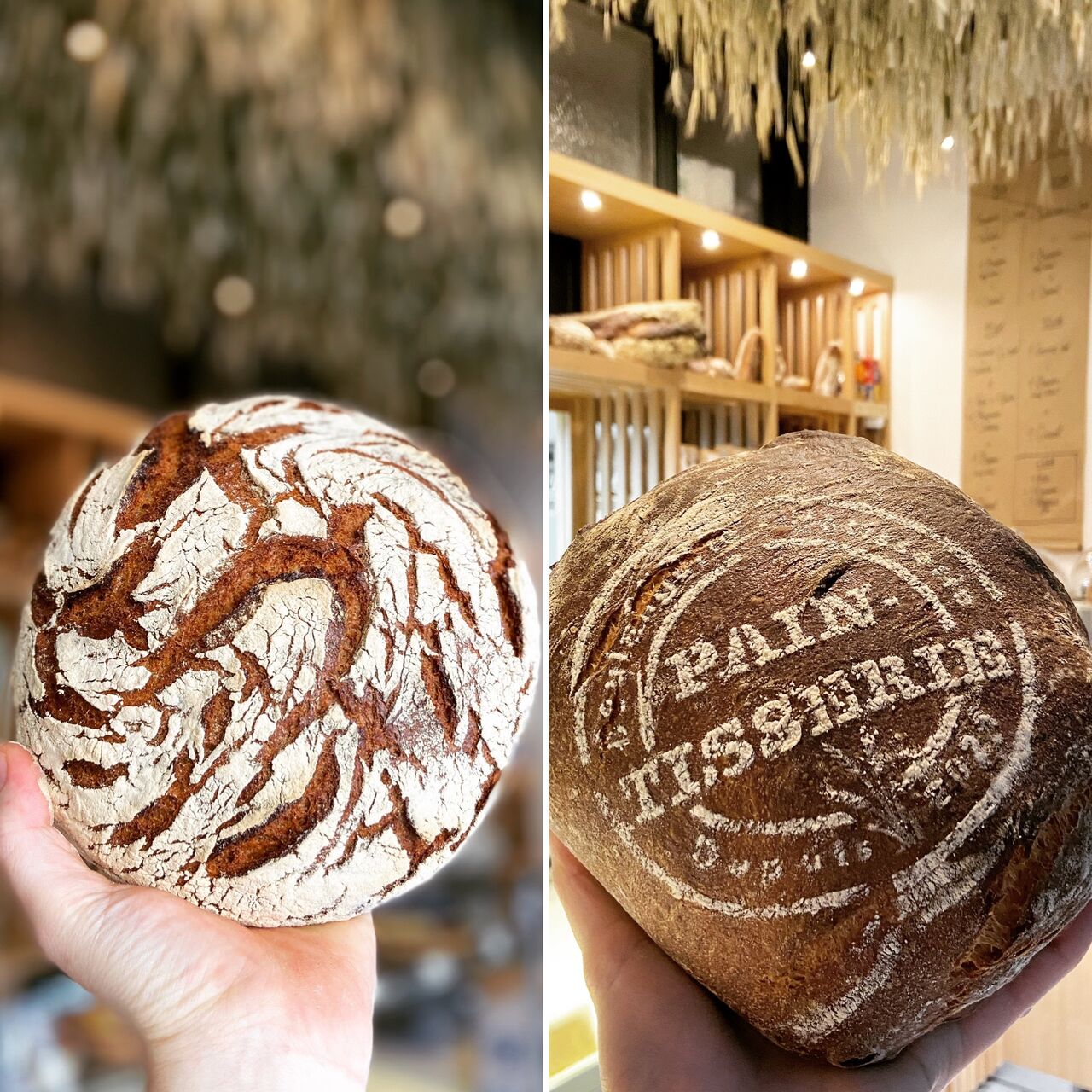 Nos coups de cœur:
La tourte de seigle et la fournée authentique ;)