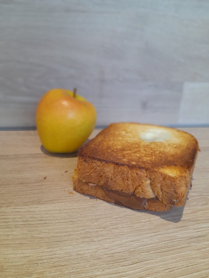 Croque pommes chocolat
