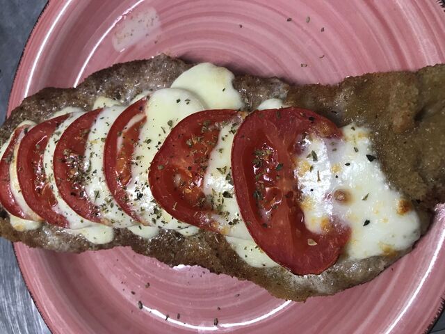 Schnitzel Tomate - Mozzarella