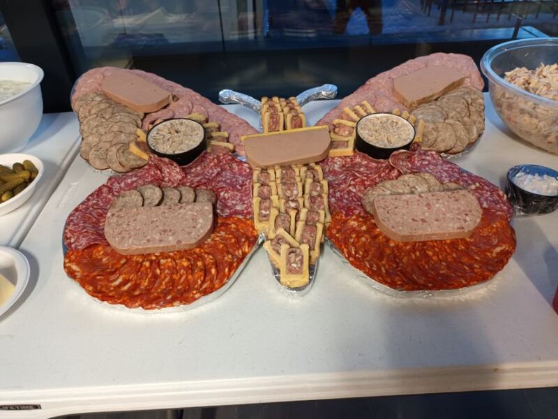 plateau buffet de charcuteries