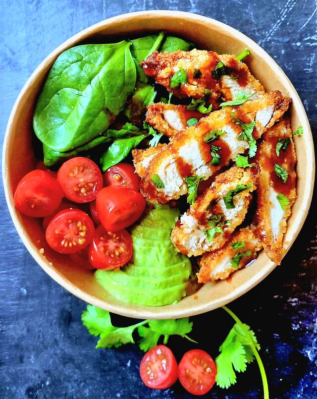 Bowl poulet katsu