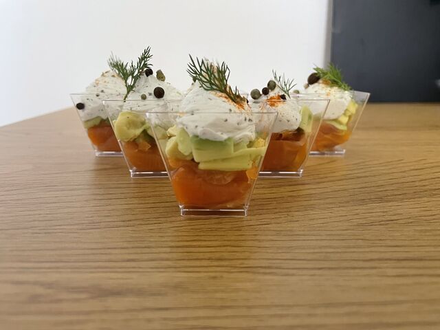 Verrine Saumon 