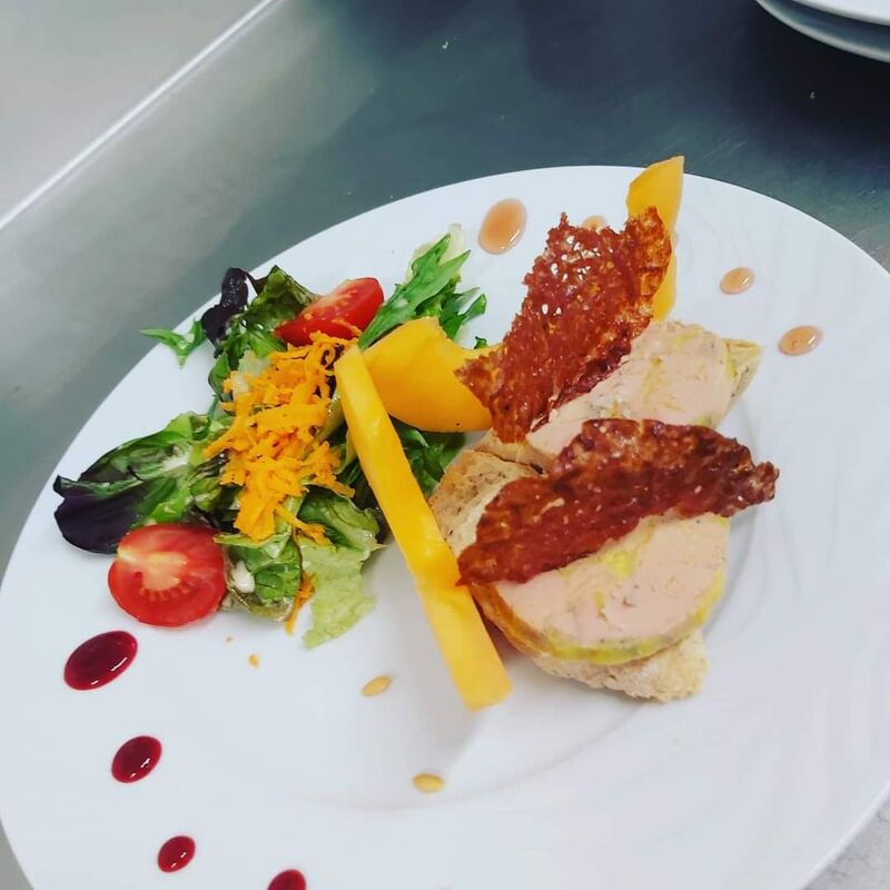 Assiette de foie gras maison
