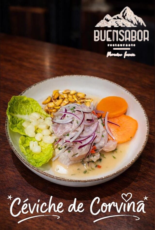 Ceviche de corvina