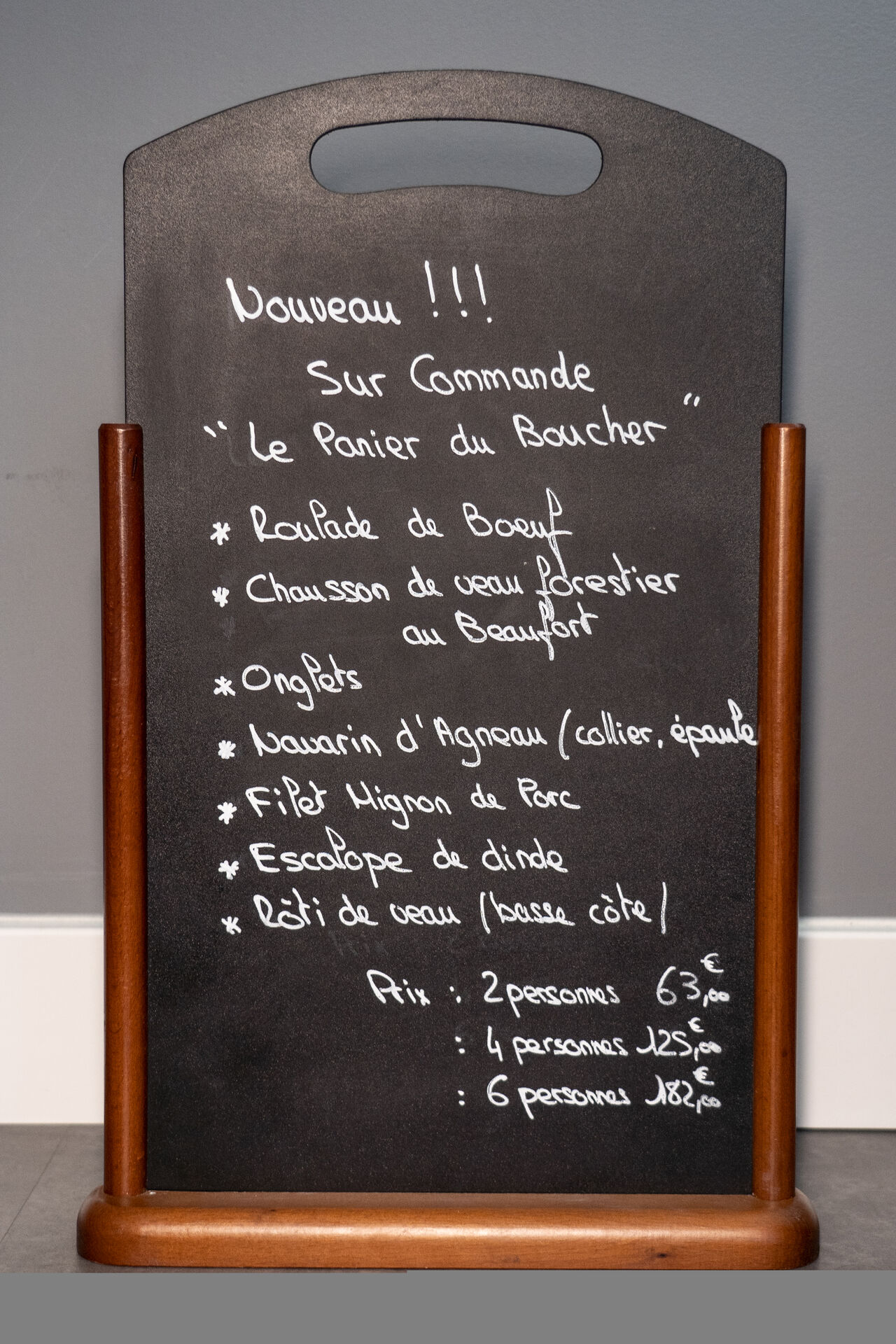 Nouveauté ! Panier du Boucher (sur commande)