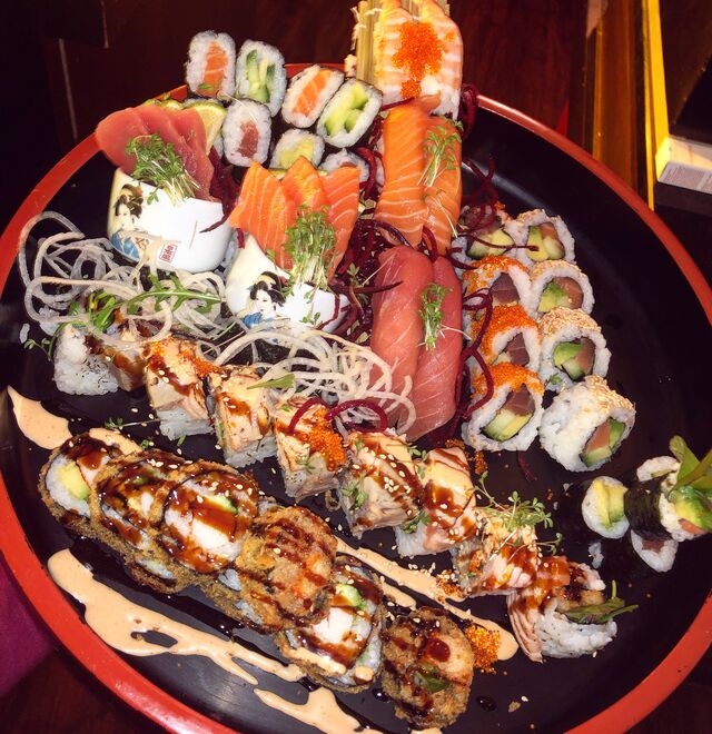 Bento/Sushimenü für 2 