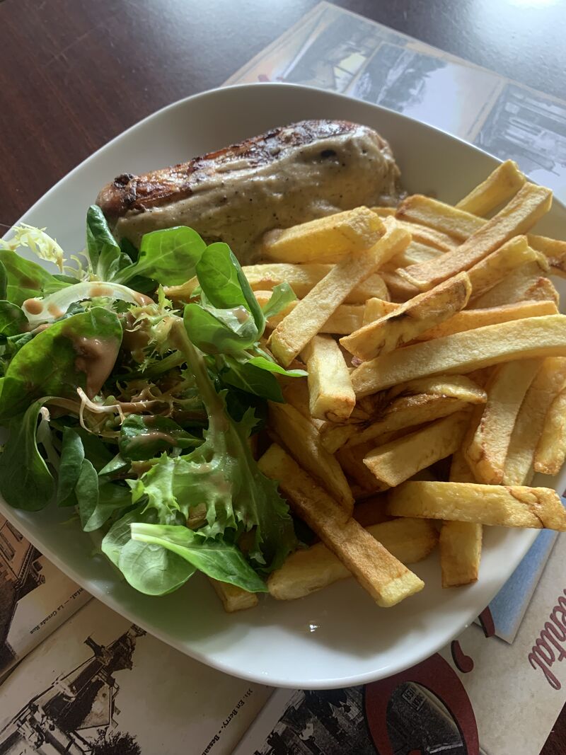 Andouillette au vin blanc / Frites