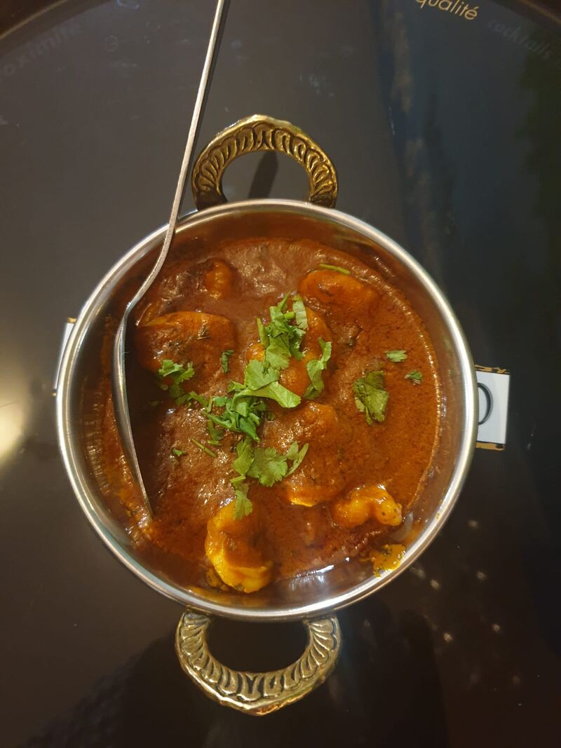 CREVETTES CURRY