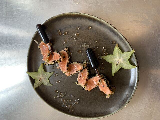 Tataki de saumon label rouge 