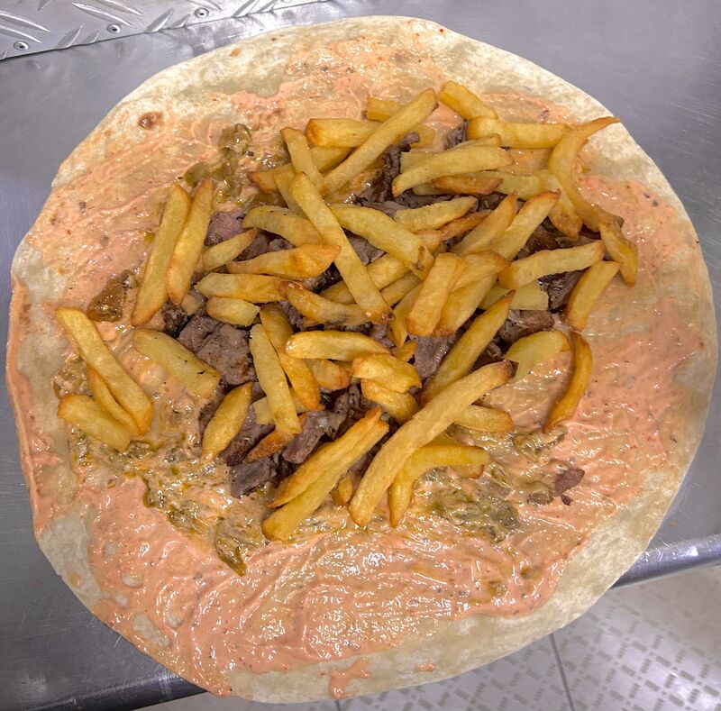 Préparation du Kebab Berbère en galette 