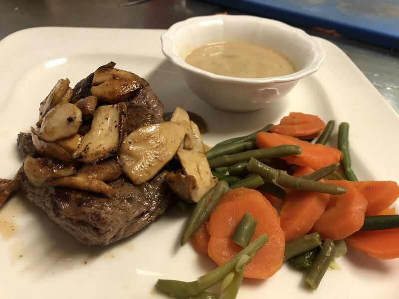 Filet de bœuf aux cèpes