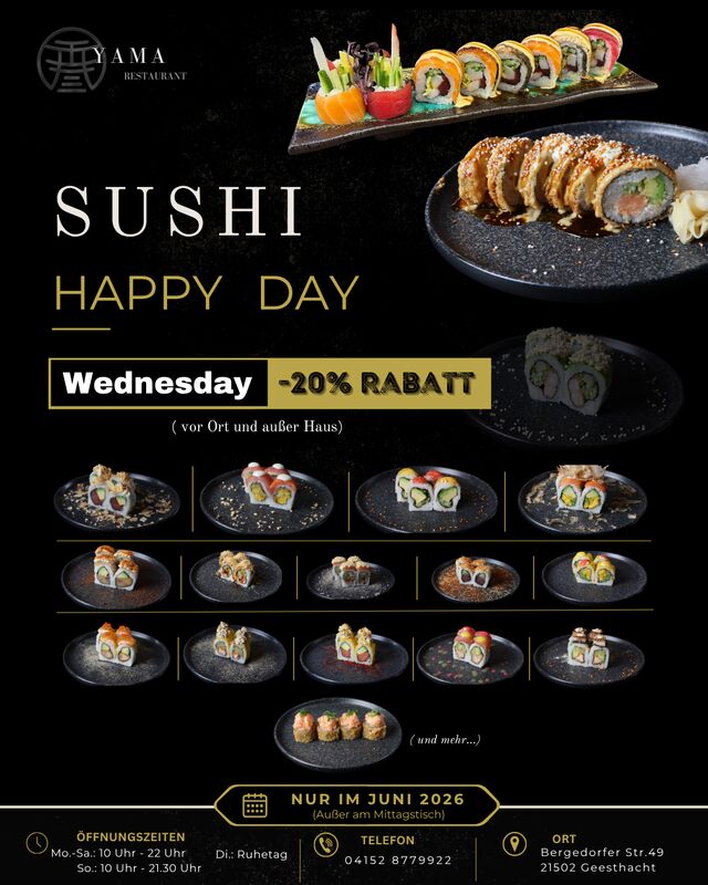 Sushi Day - Happy Wednesday