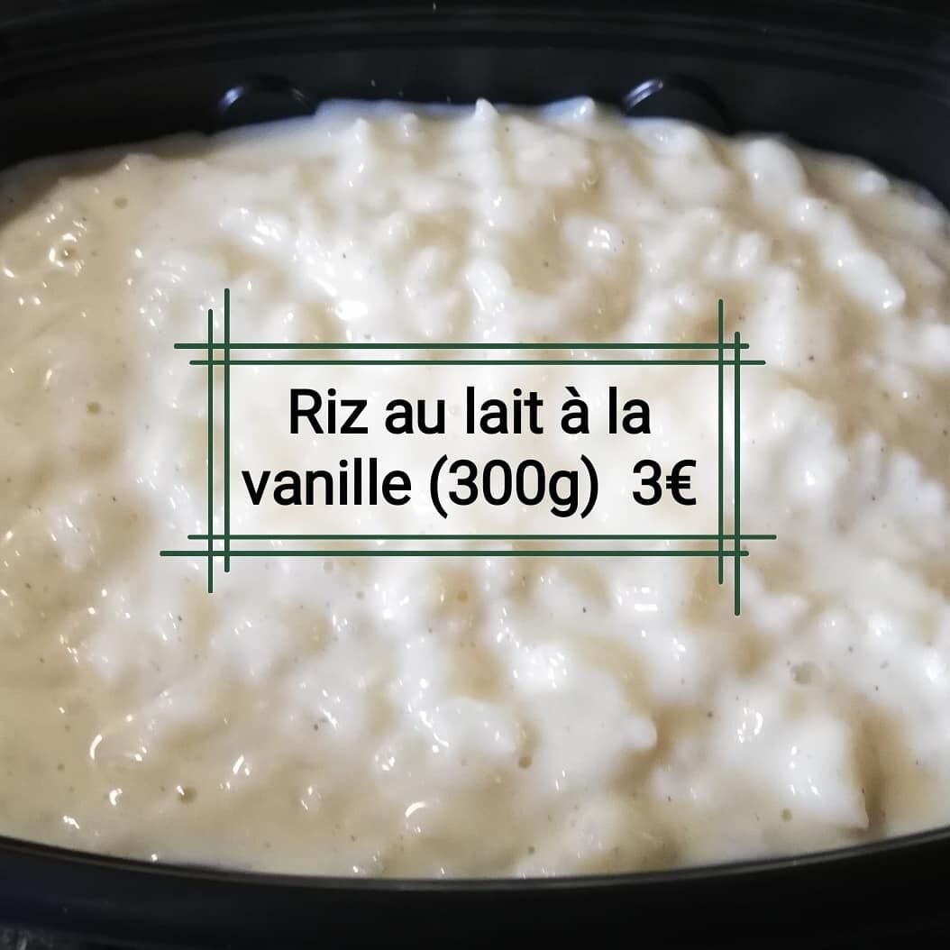 Dessert du 27 et 28 juillet 2021