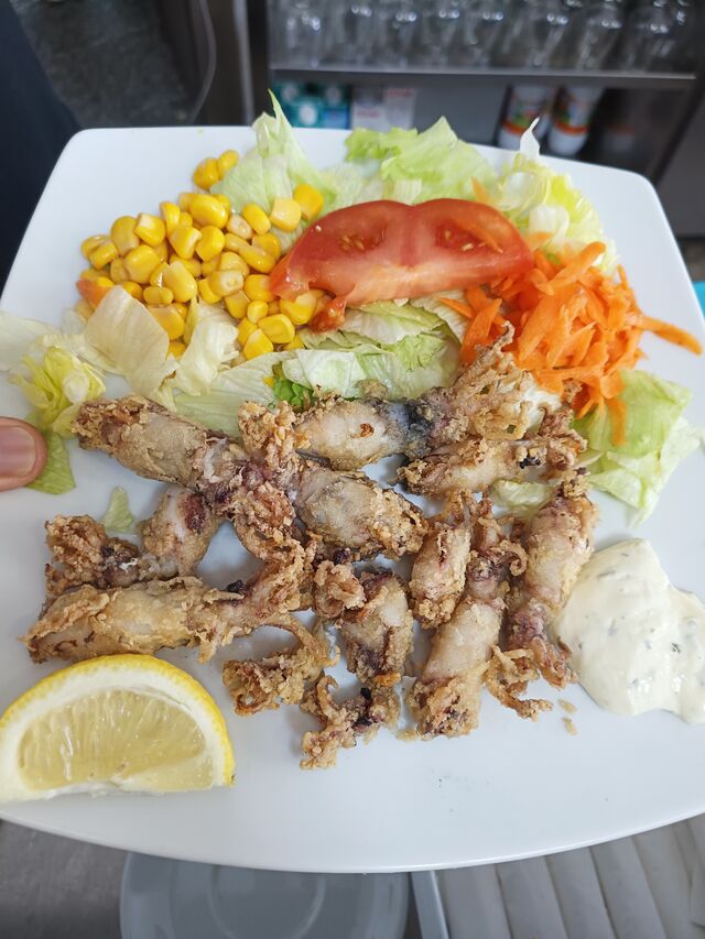 Calamaritos fritos 