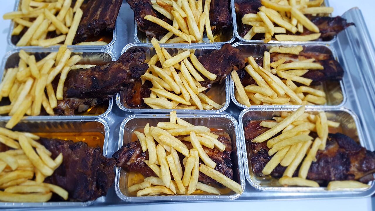 Catering costillas BBQ ó MIEL ?