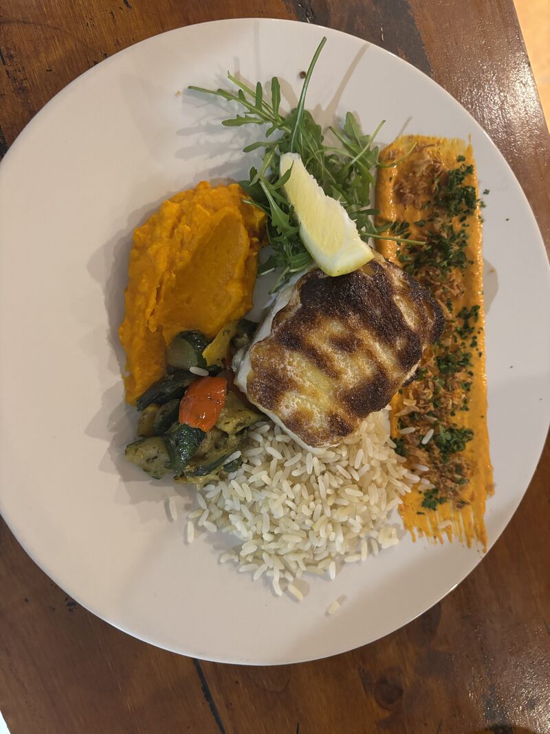 Morue gratinée à l'aïoli 