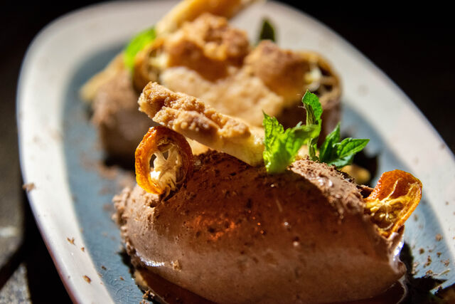 Ganache chocolat & kumquat