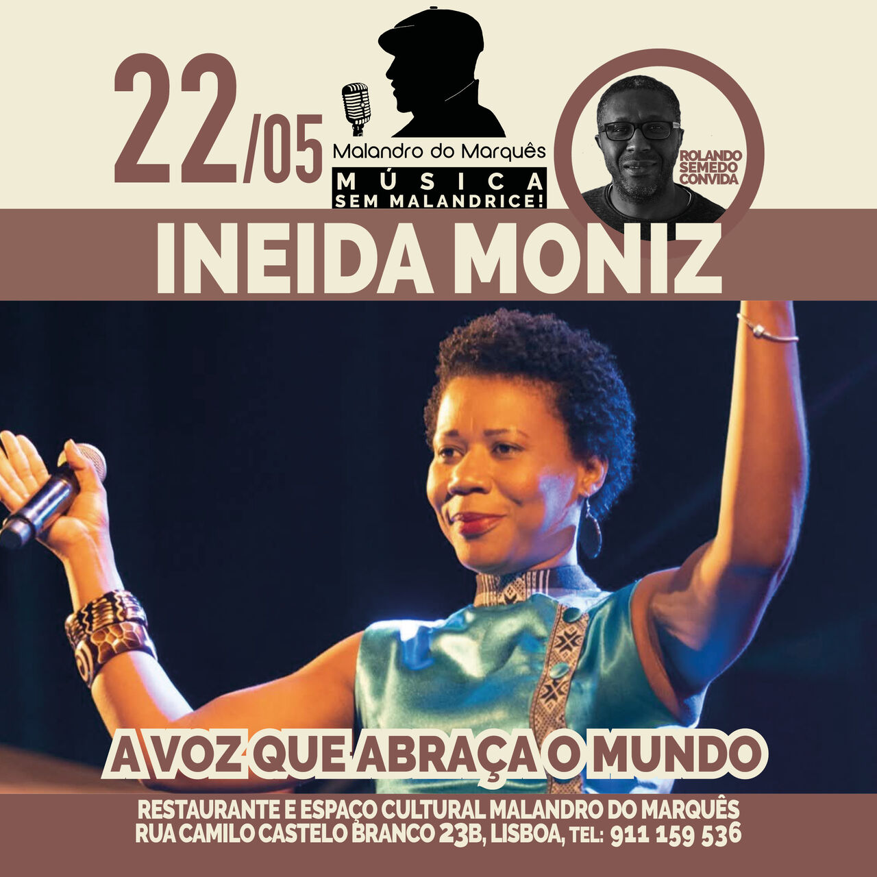 Noite das Danças com INEIDA MONIZ